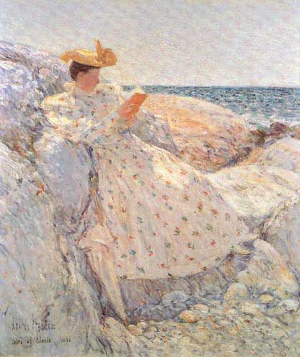 Painting Code#45561-Hassam, Childe(USA): Summer Sunlight