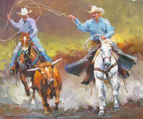 Painting Code#45587-Xiang Zhang: Lasso's High
