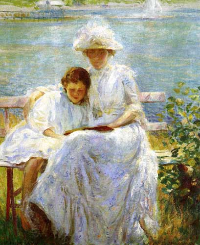 Painting Code#45608-Camp, Joseph Rodefer de(USA): June Sunlight
