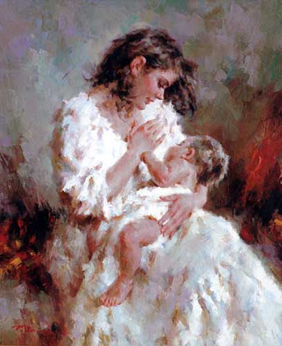 Painting Code#45617-S T E P H E N P A N: Adoration