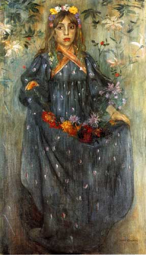 Painting Code#45704-Lovis Corinth - Autumn Flower