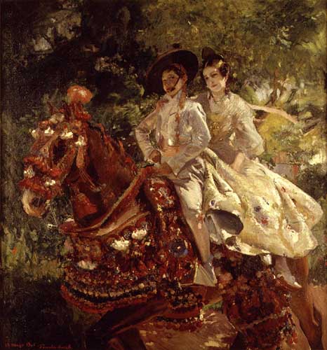 Painting Code#46174-Sorolla y Bastida, Joaquin - Grupa valenciana