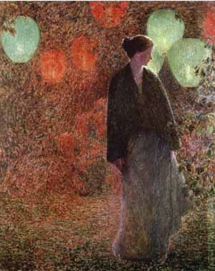 Painting Code#46243-Hassam, Childe(USA) - July Night