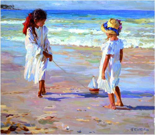 Painting Code#46262-On the Beach