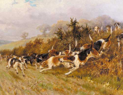 Painting Code#5245-Blinks, Thomas(UK): Full Cry