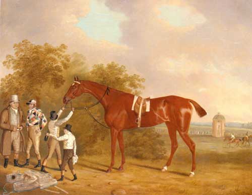 Painting Code#5421-Tomson, Clifton(UK): Mr. Watt's Altisidora, Winner of the 1813 St. Leger