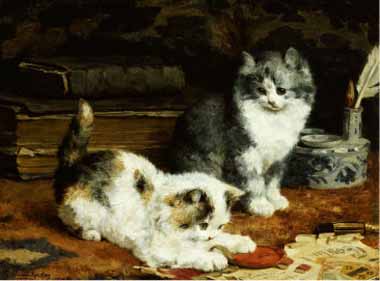 Painting Code#5570-Eycken, Charles van den(Belgium) - Signed and Sealed