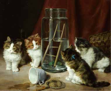 Painting Code#5590-Daniel Merlin - The Prisoners