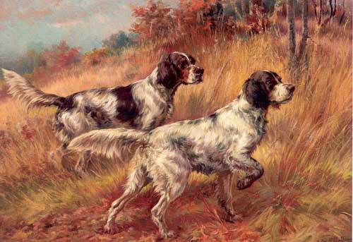 Painting Code#5644-Osthaus, Edmund Henry(USA): On Point