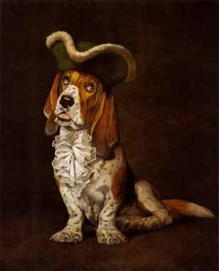 Painting Code#5805-Sandro Nardini - Basset Hound