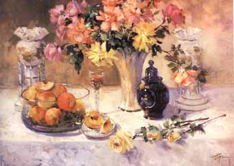 Painting Code#6171-Joyce Pike:The Fruit Bowl