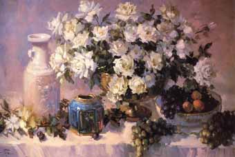 Painting Code#6174-Joyce Pike:Blue Ginger Jar