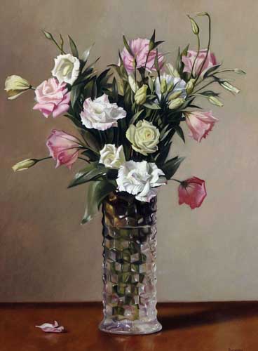 Painting Code#6305-Kirk, Richards(USA): Lisianthus