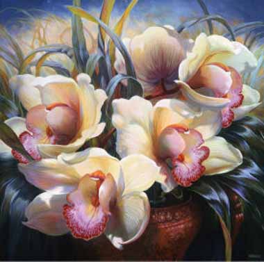 Painting Code#6410-Orchid Sonata