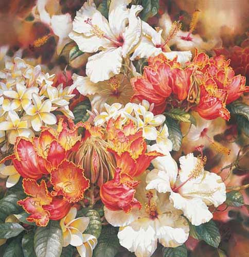 Painting Code#6442-Darryl Trott - Tropical Splendour