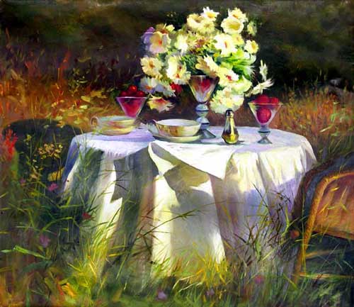 Painting Code#6508-Garden in Summer