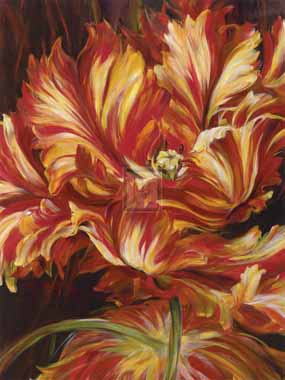 Painting Code#6511-Liv Carson - Paso Doble Reds