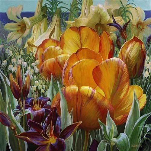 Painting Code#6514-Palisade Garden