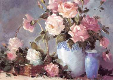 Painting Code#6536-Hedi Moran - Joyce's Roses