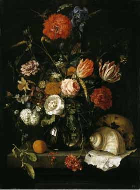 Painting Code#6538-Heem, Jan Davidz de(Holland) - Memento Mori