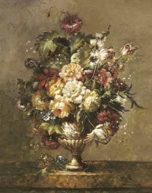 Painting Code#6540-John Cho - Floral Decadence