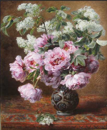 Painting Code#6595-ALEXIS KREYDER - Peonies