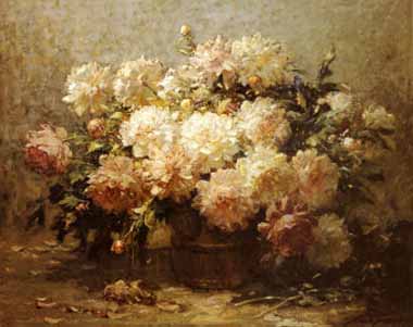 Painting Code#6603-Abbott Graves - Peonies