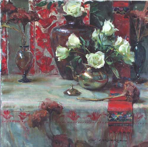 Painting Code#6627-Gerhartz, Daniel F.(USA): Mexican Still Life