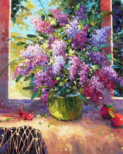 Painting Code#6637-Jan Shepherd-Bain: Lavish Display