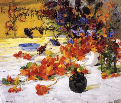 Painting Code#6729-Jonas Lie - The Black Teapot