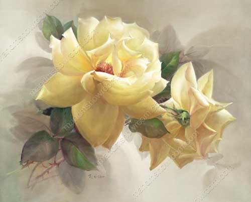 Painting Code#6732-Jill Kirstein - Rose Delight