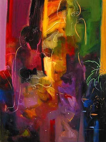 Painting Code#70042-Purple Passage