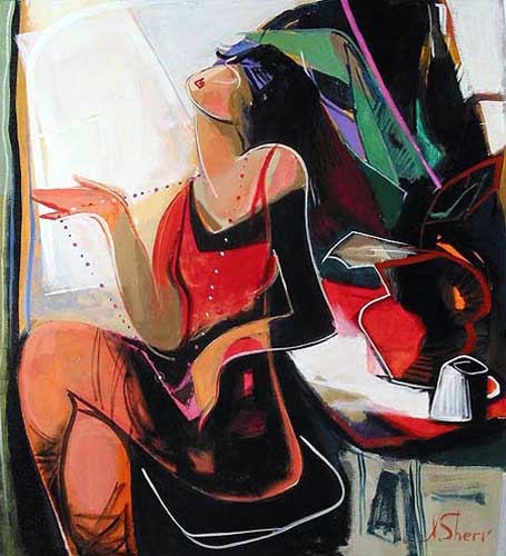 Painting Code#70045-Irene Sheri - Alone 