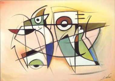 Painting Code#70054-City Dynamics II