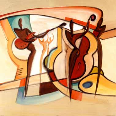 Painting Code#70071-Blind Willy's, Middle Panel