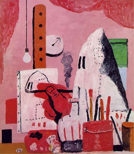 Painting Code#7019-Philip Guston: The Studio