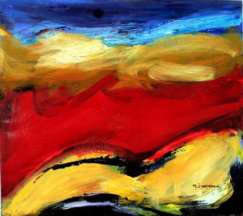 Painting Code#70210-Abtract Landscape