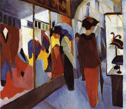 Painting Code#70345-Macke, August - Fashion Shop