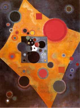 Painting Code#70533-Kandinsky, Wassily - Aczent in Rosa