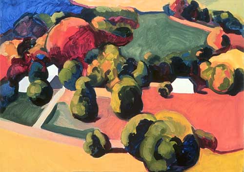 Painting Code#7054-Abstract Landscape