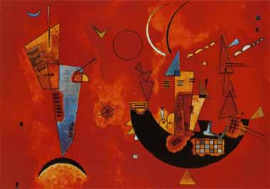 Painting Code#70544-Kandinsky, Wassily - Mit Und Gegen