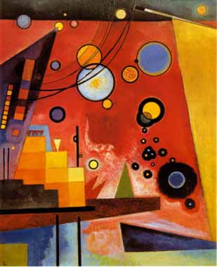Painting Code#70546-Kandinsky, Wassily - Schweres Rot