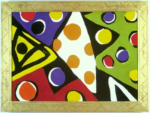 Painting Code#7057-Kim MacConnel: Bombampo