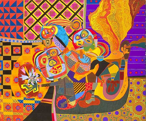 Painting Code#7065-Steve Wheeler: The Jewel Thief