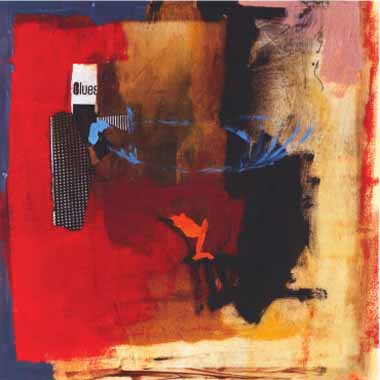 Painting Code#70669-Variation in Red and Black I