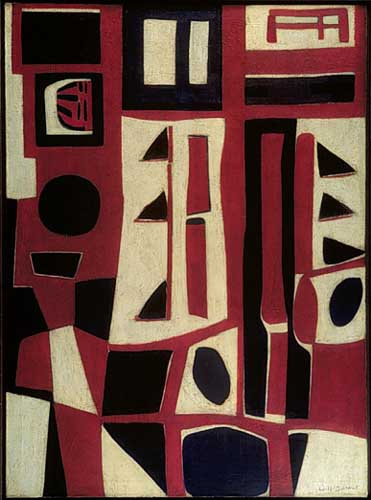 Painting Code#7073-Will Barnet: Fourth of July