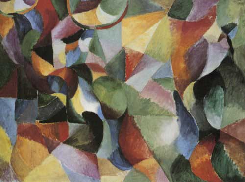 Painting Code#7086-Sonia Delaunay - Le Bal Bullier