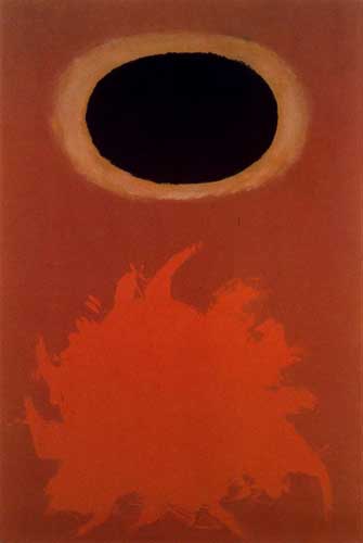 Painting Code#70867-Adolph Gottlieb - Levitation