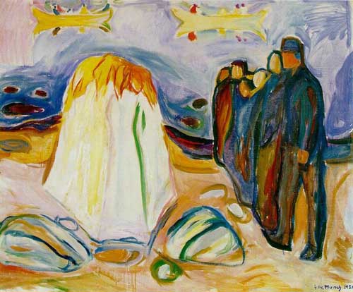 Painting Code#70892-Munch, Edvard - Meeting