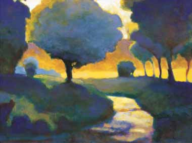 Painting Code#70939-Abstract Landscape